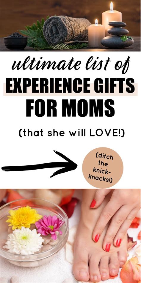best experience gift for mom